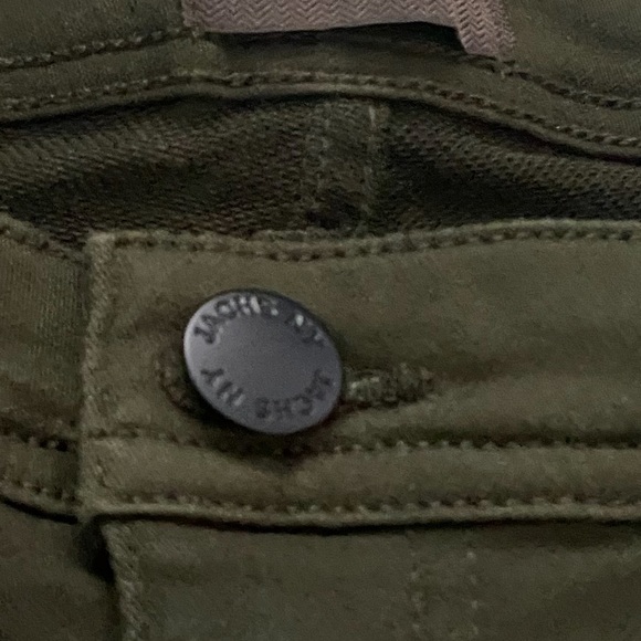 Jachs New York Men's 5 Pocket Pant Two-Way Stretch Straight Fit GREEN - Picture 10 of 10